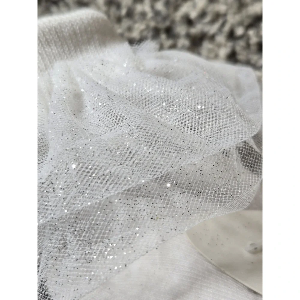 STOCKING STUFFER Zubii Girls 5 Designer Dress Socks White Bow‎ Shoe Sz 4T - 5.5